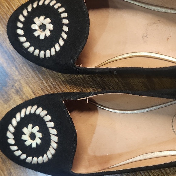 Jack Rogers Black Flats Size 6 - Picture 6 of 8